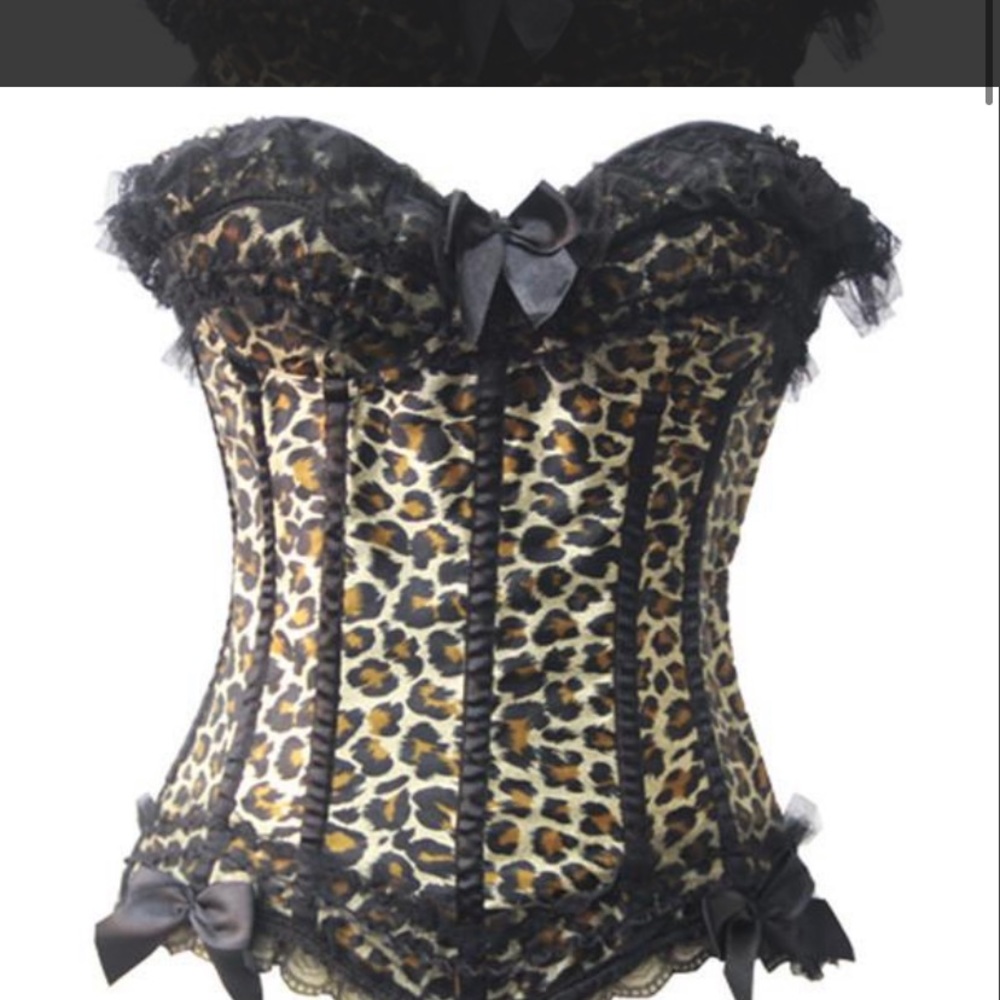 ⭐️Cheetah Corset/Bustier